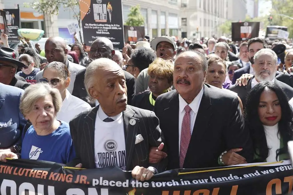 Al Sharpton leads pro-DEI 'March on Wall Street' on anniversary of the 1963 March on Washington