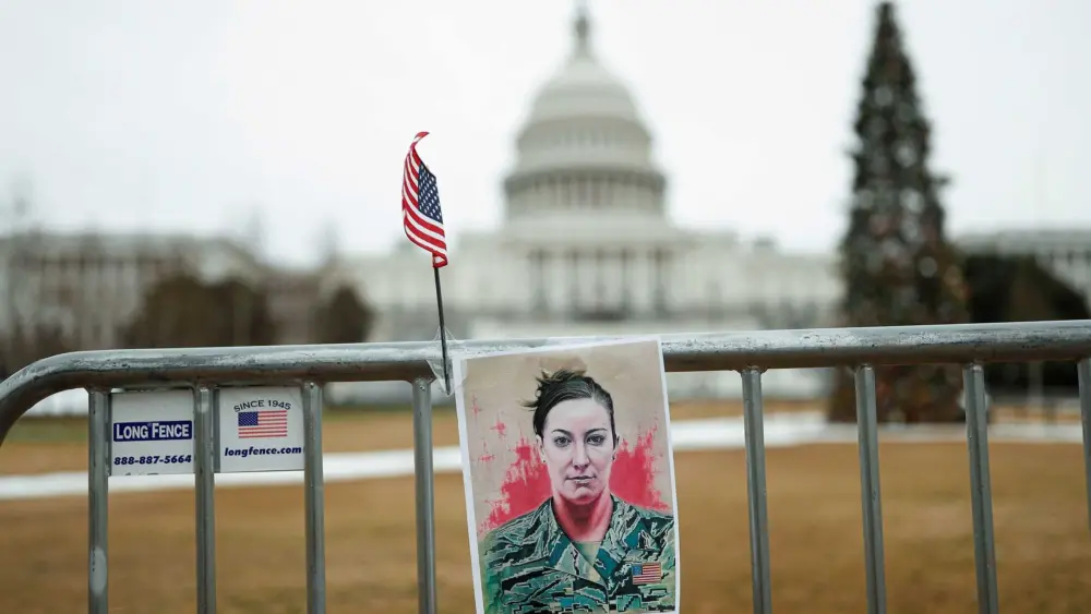 US Air Force to provide military funeral honors for rioter killed on January 6