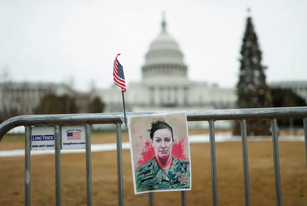 US Air Force to provide military funeral honors for rioter killed on January 6