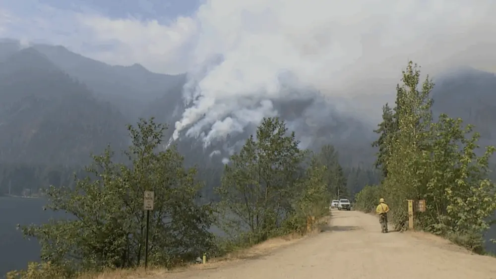 Two firefighters arrested by Border Patrol while battling Washington’s biggest wildfire