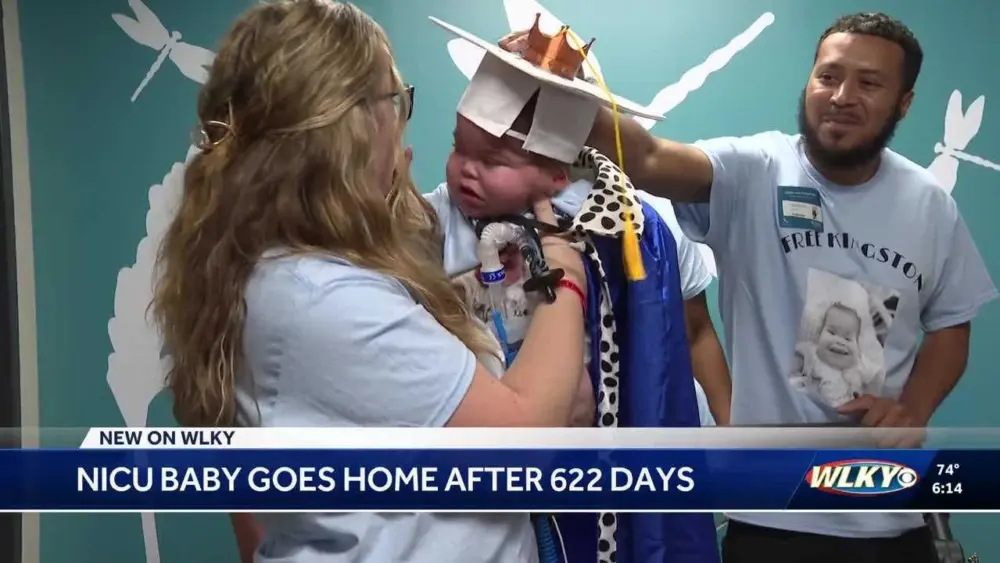 News We Love: Baby going home for first time after spending 622 days in NICU
