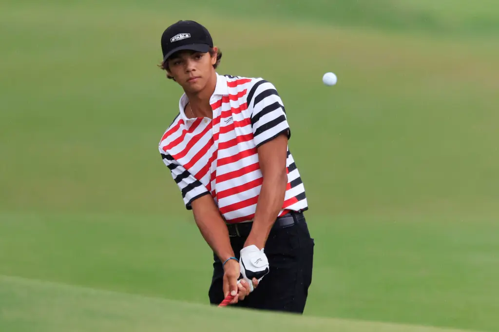 Charlie Woods, son of Tiger, hits second hole-in-one in last 9 months