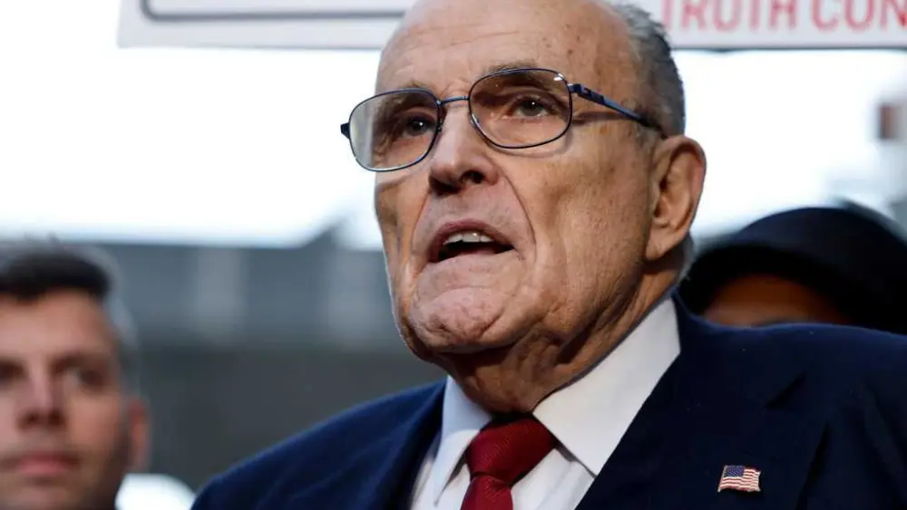Trump says he's awarding former New York Mayor Rudy Giuliani the Presidential Medal of Freedom
