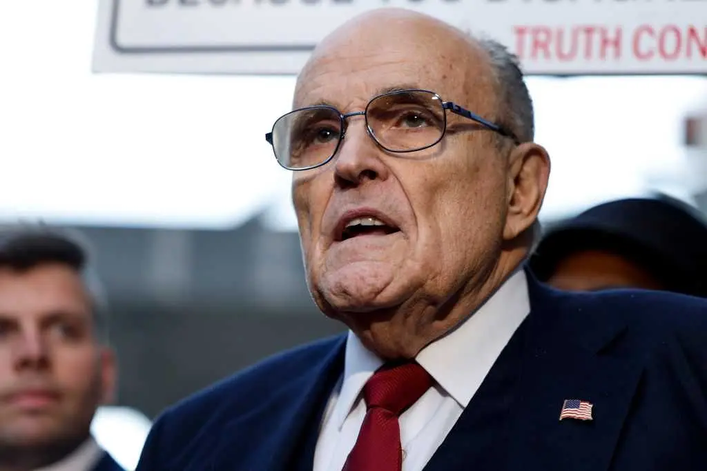 Trump says he's awarding former New York Mayor Rudy Giuliani the Presidential Medal of Freedom