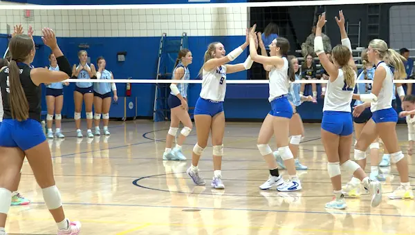 HS Volleyball: St. Vincent's Academy tops May River, John Paul II in tri-match