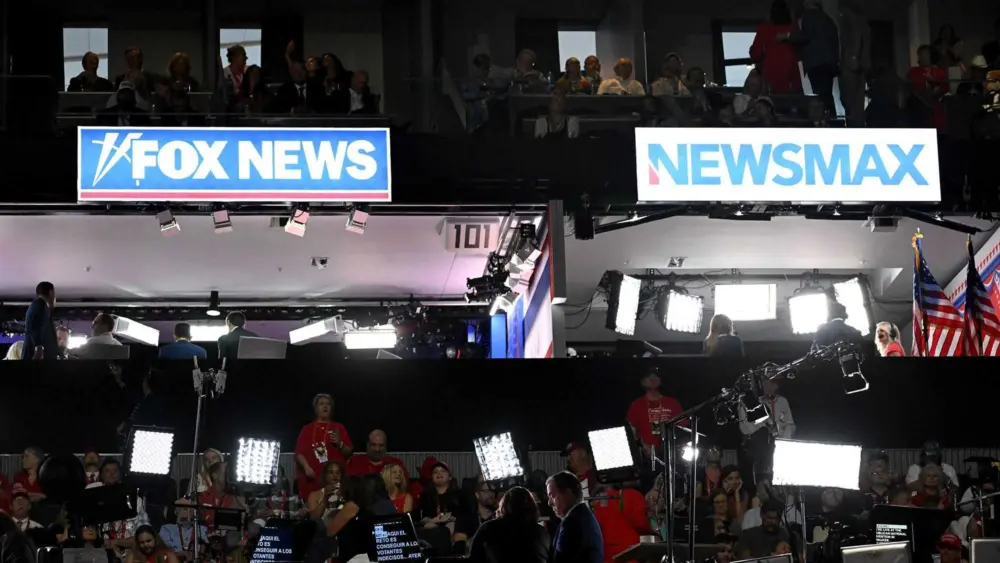 Newsmax sues Fox News, calling it a monopoly that abuses its power