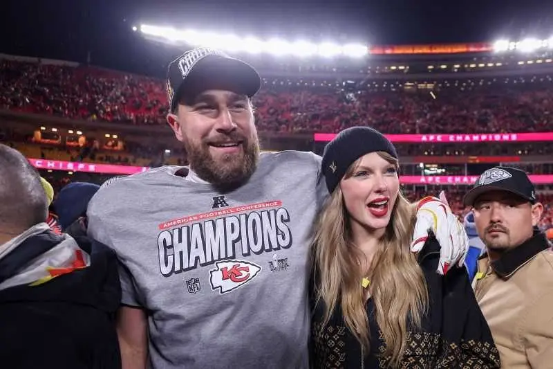 Travis Kelce is 'giddy' about his engagement to Taylor Swift