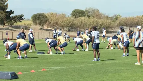 Georgia Southern sets up camp in California ahead of USC matchup