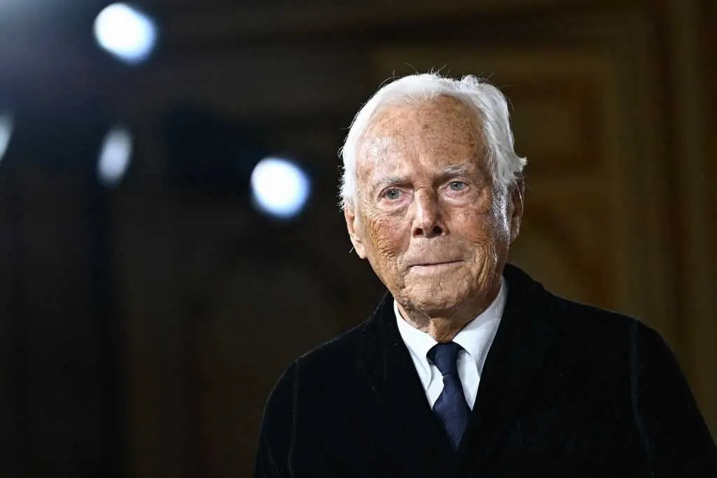 Italian fashion designer Giorgio Armani dies at 91