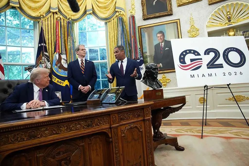 President Trump says US will host next year’s G20 summit at his golf club in southern Florida