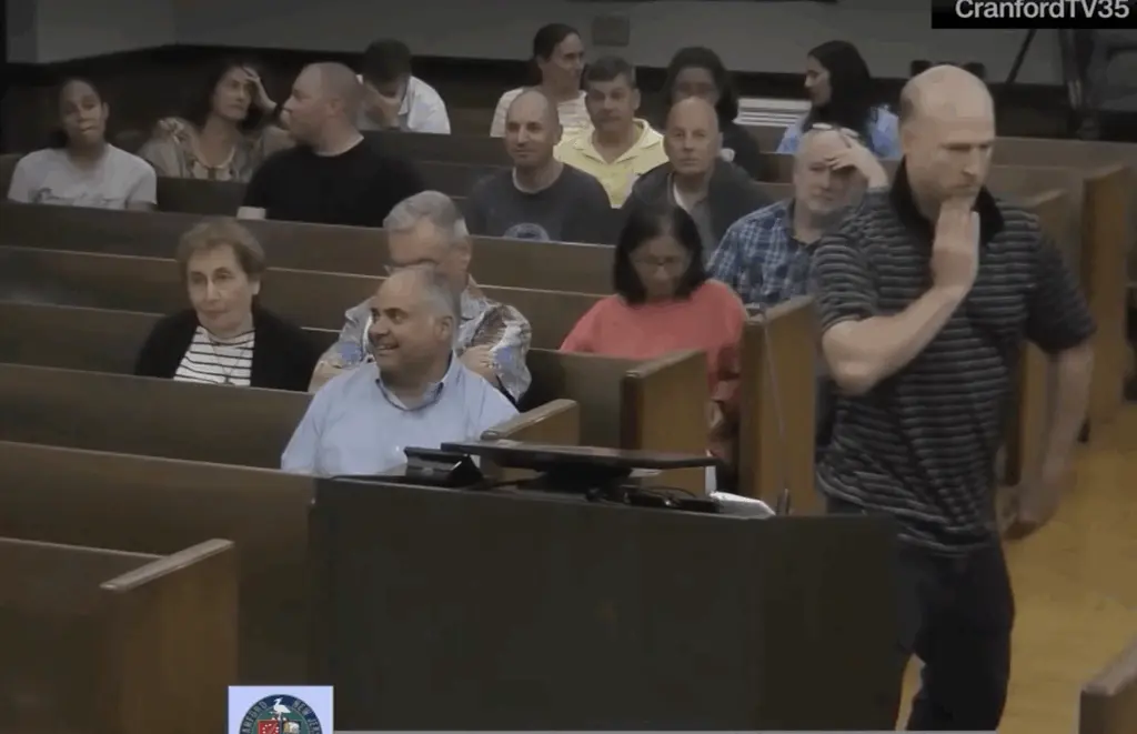 VIDEO: New Jersey man dances at town hall meeting to protest property tax hike