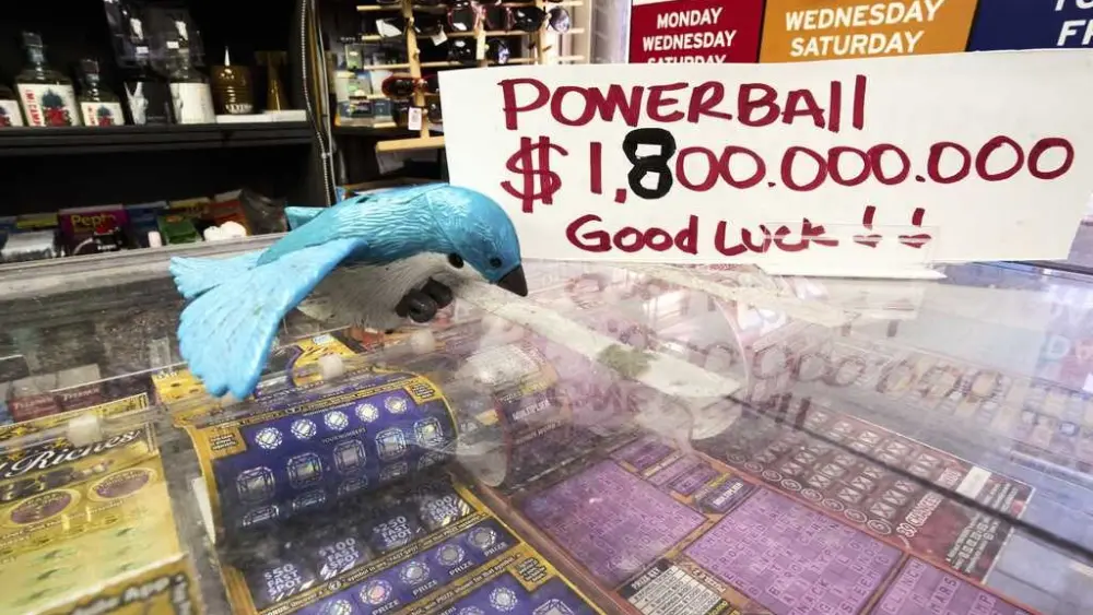 Check your tickets! Powerball numbers drawn for $1.8B jackpot