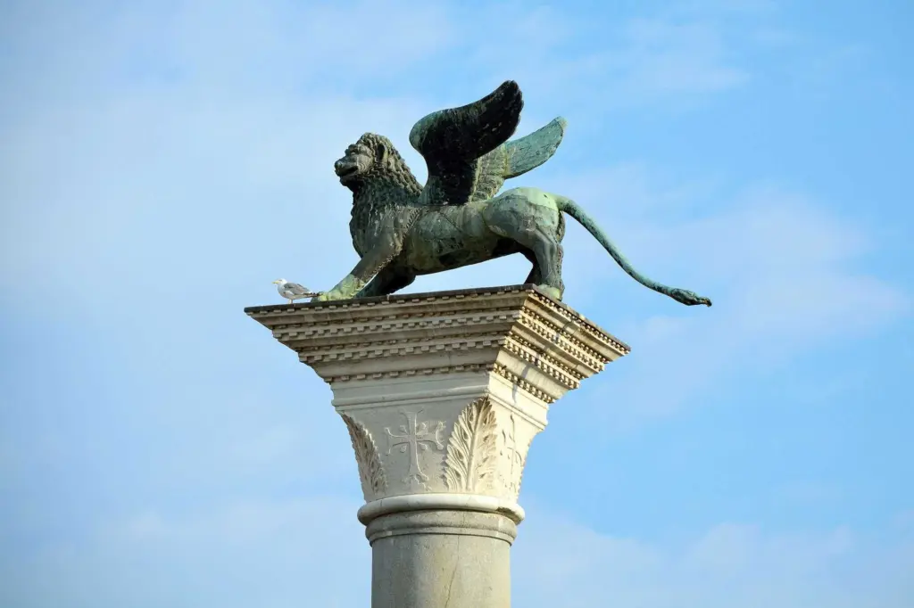 Venice's famous winged lion statue is actually Chinese, scientists say