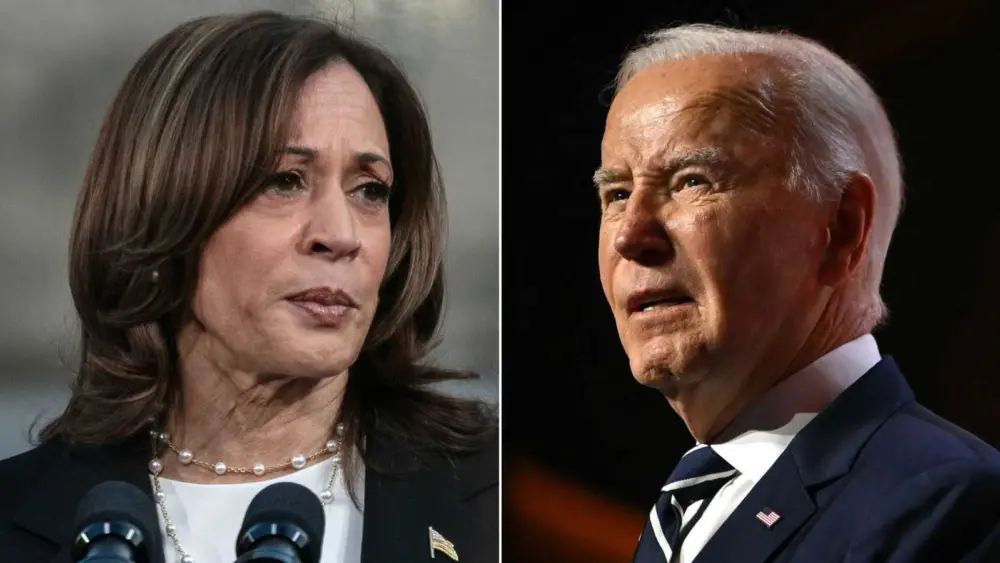 In new book, Kamala Harris says it was reckless to let Biden make reelection decision on his own