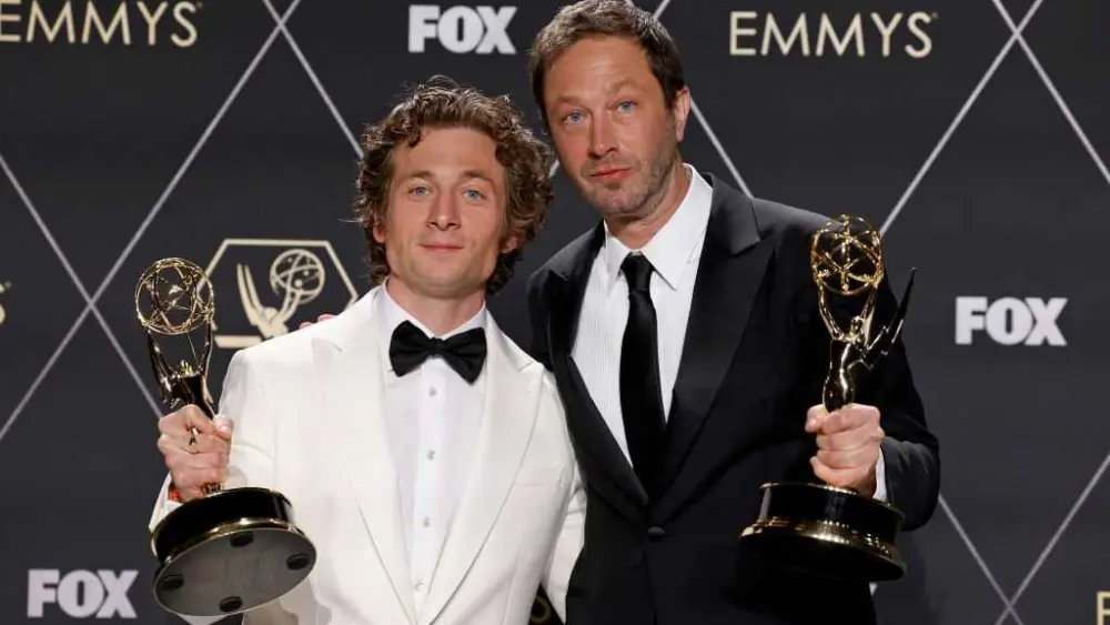 Why is 'The Bear' considered a comedy show at the Emmy Awards?