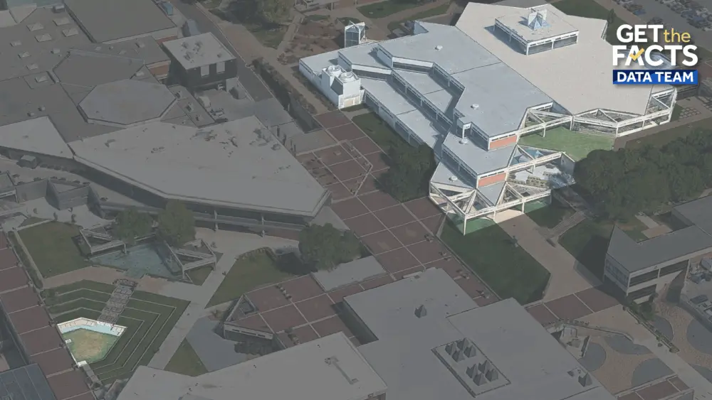 Map shows where Charlie Kirk was speaking before being fatally shot at Utah Valley University