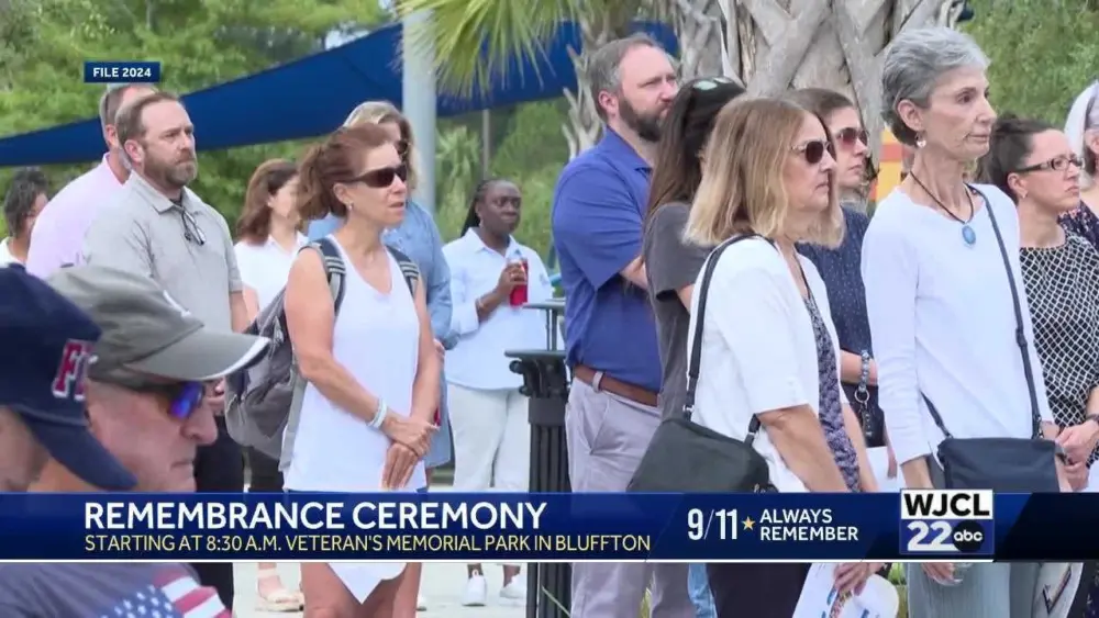 Bluffton to Host 9/11 Remembrance Ceremony at Veterans Memorial