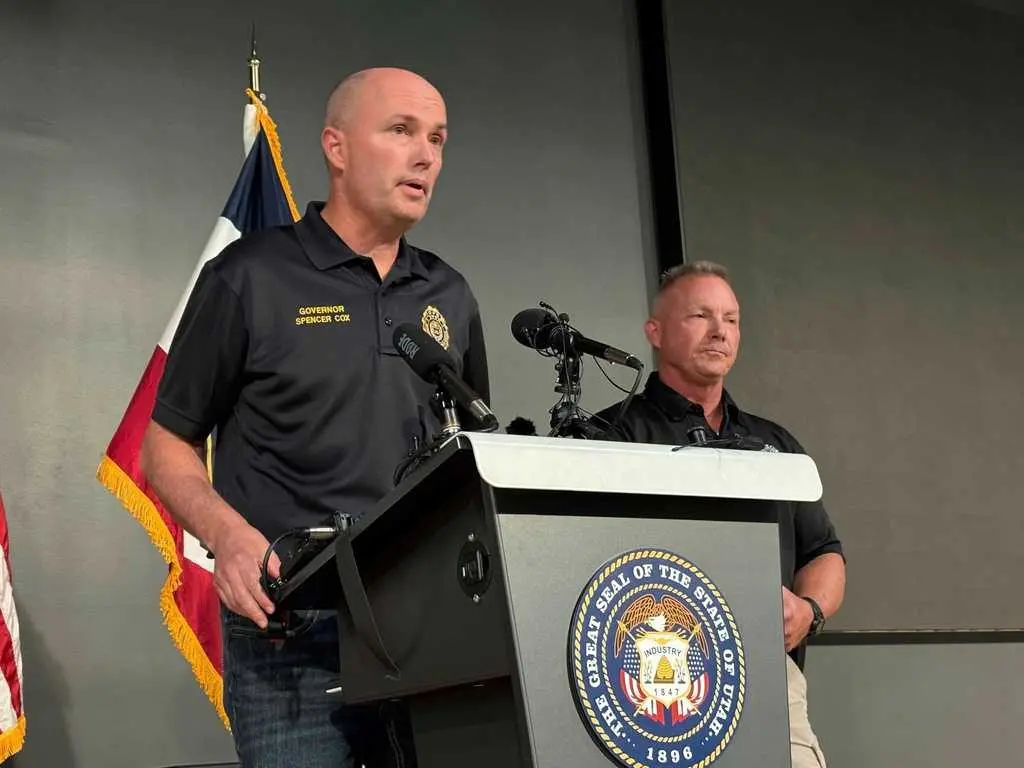 Utah Gov. Spencer Cox calls shooting of Charlie Kirk a 'political assassination'