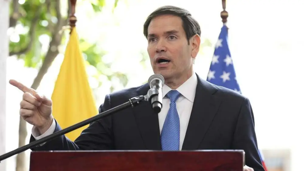 Rubio meets Qatar's prime minister before visiting Israel in a delicate balance with two allies