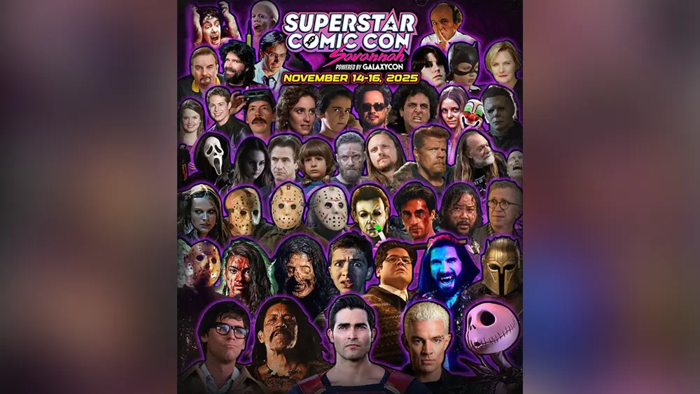 Superstar Comic Con Savannah brings horror, sci-fi stars to the Hostess City this November