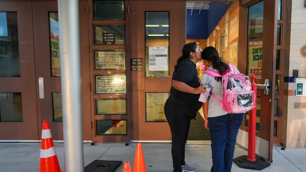 Teachers sue over Trump's immigration crackdown, saying students are staying home