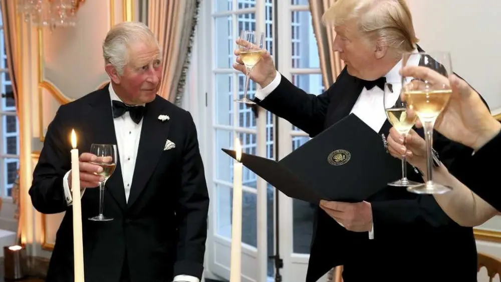 Windsor Castle prepares for Trump’s historic state visit