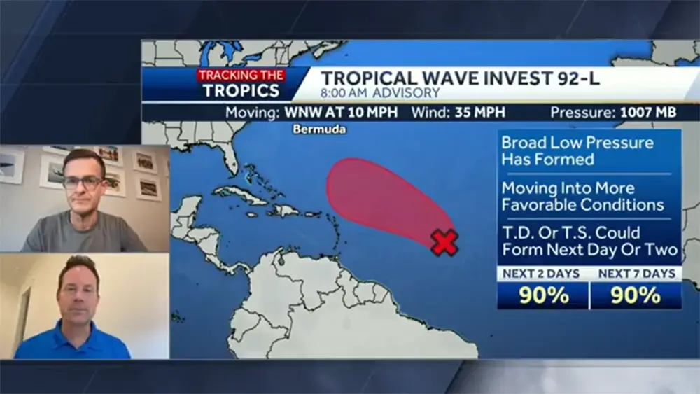 Tracking the Tropics: Following 2 systems in the tropics, what could be the next named storm