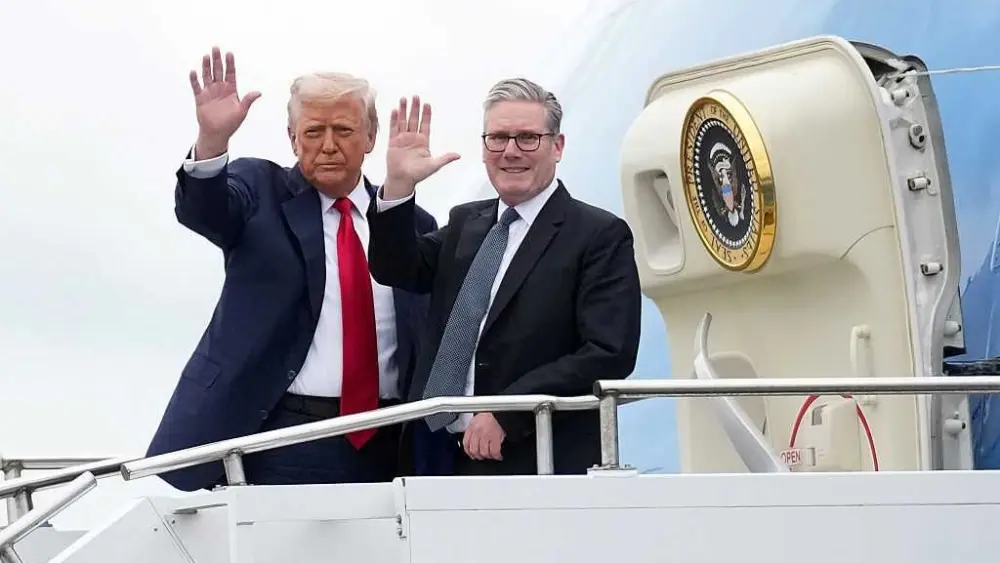 After the royal pomp, Trump's state visit turns to politics and a meeting with Starmer
