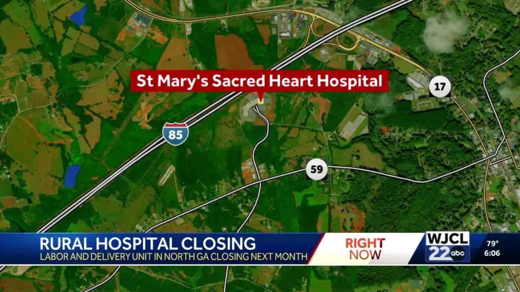 Rural Georgia hospital to end maternal health services