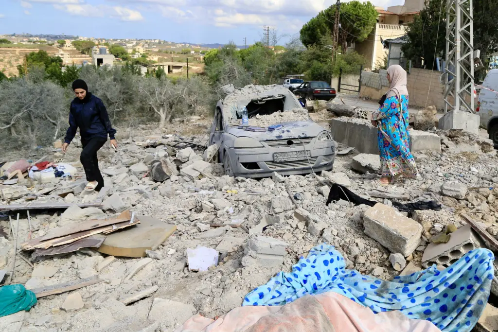 Israeli drone strike kills 5, including 3 children, in southern Lebanon