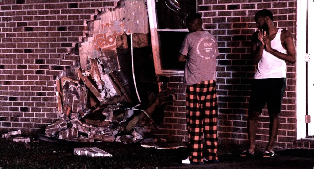 Hinesville family loses home after vehicle crashes into it
