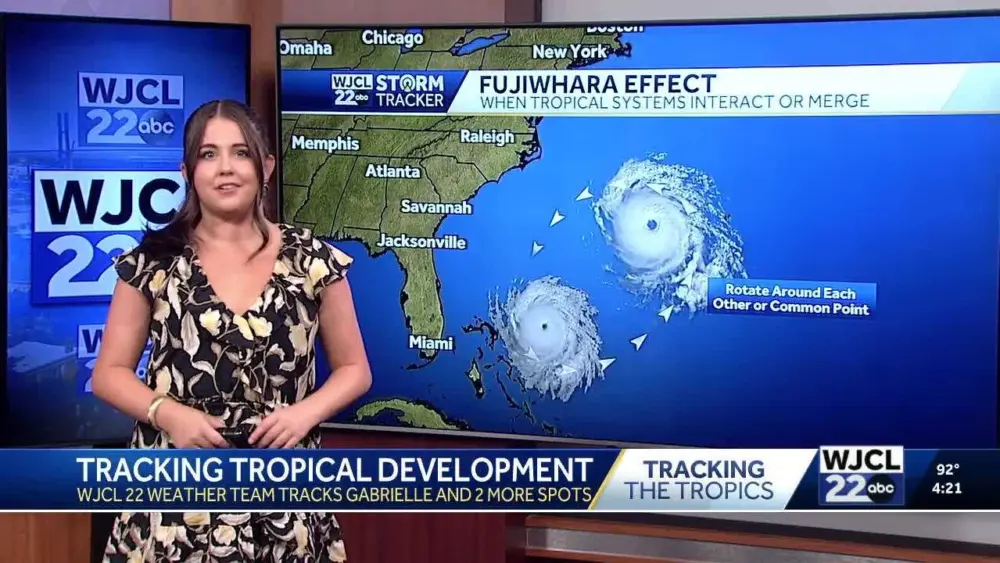 What is the Fujiwhara Effect? Rare tropical phenomenon could be seen next week