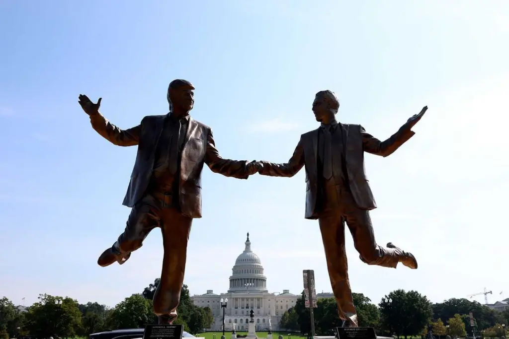 National Park Service removes Trump-Epstein statue from National Mall