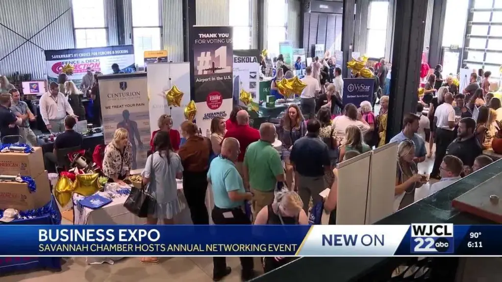 Networking thrives at Savannah Area Chamber's 2025 business expo