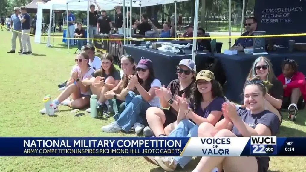 Richmond Hill JROTC cadets find inspiration as Army’s top trainers compete in Forsyth Park