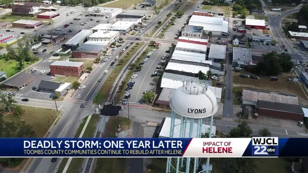One year later: Lyons, Vidalia recover after Hurricane Helene’s devastation