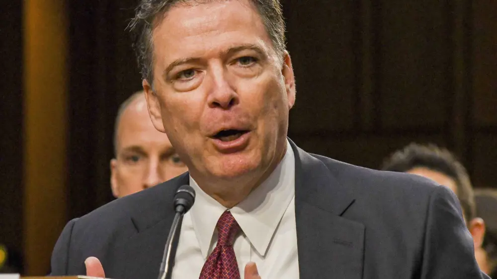 President Trump calls Comey indictment 'justice' amid accusations of lying to Congress