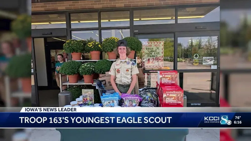 13-year-old builds K-9 obstacle course, earns Eagle Scout rank