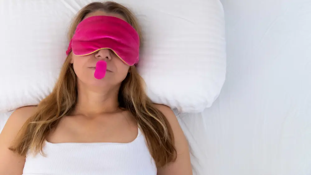 Some people tape their mouths shut at night. Doctors wish they wouldn't
