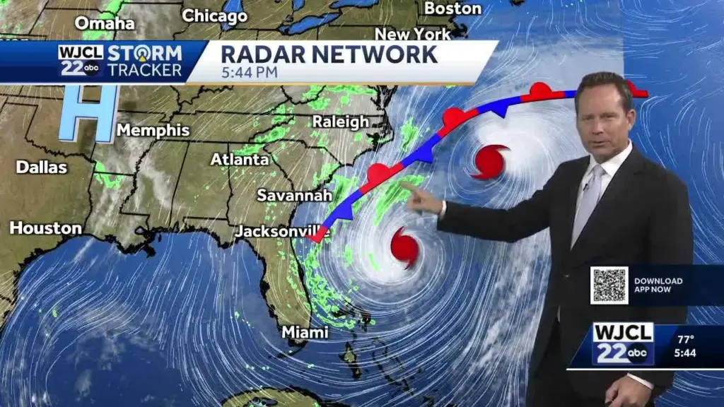 Imelda & Humberto move east, when sunshine returns to Southeast Georgia, Lowcountry