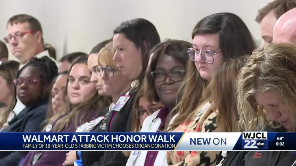 Walmart stabbing victim’s family raises awareness for organ donation