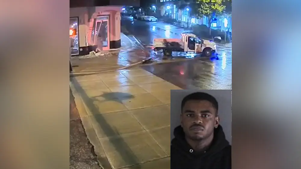 Caught on Camera: Burglar rams pickup truck into South Carolina store, stealing thousands in goods