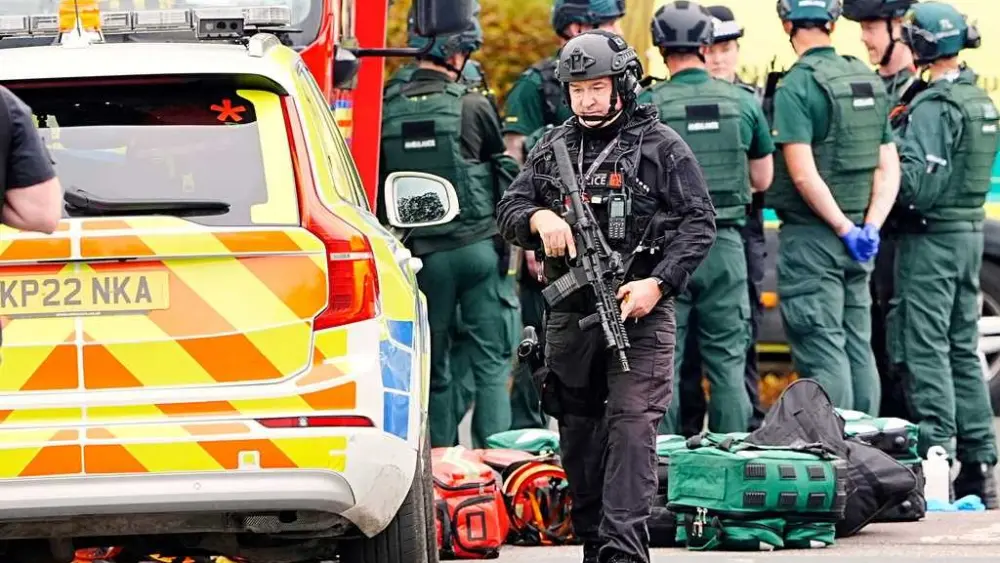 Two killed, three seriously injured in Yom Kippur attack outside UK synagogue
