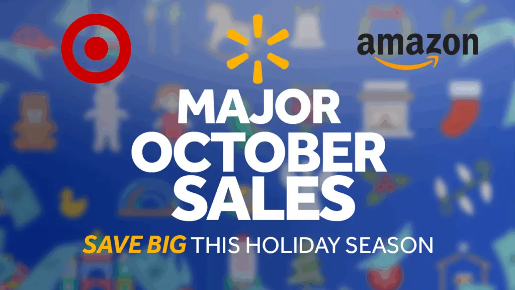 Holiday shopping tips: Save big at Target, Walmart, and Amazon this October