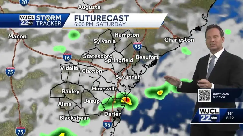 Rain chances increase...a look at the timing and possible totals for Southeast Georgia, Lowcountry