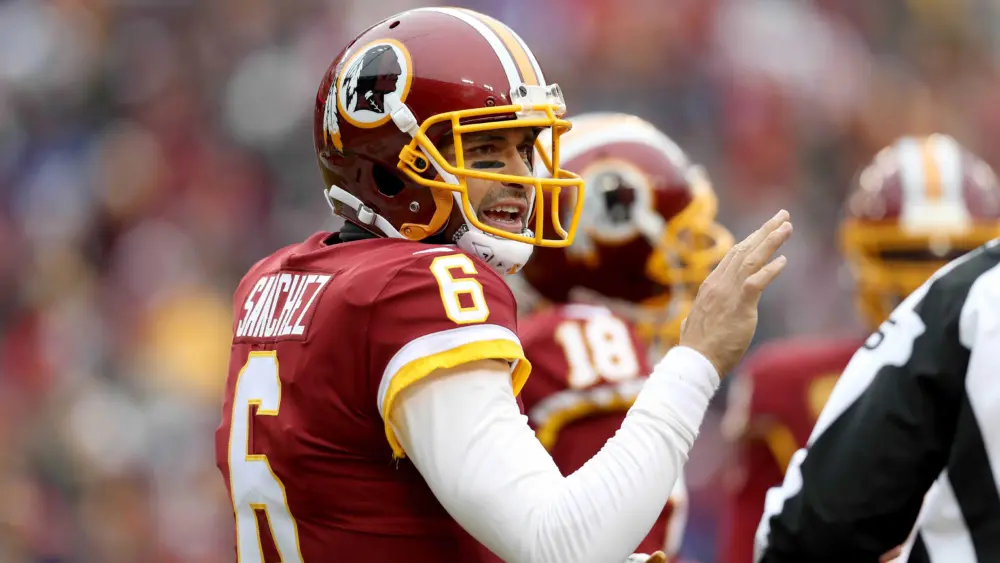 Former quarterback and current analyst Mark Sanchez in stable condition after injury in Indianapolis