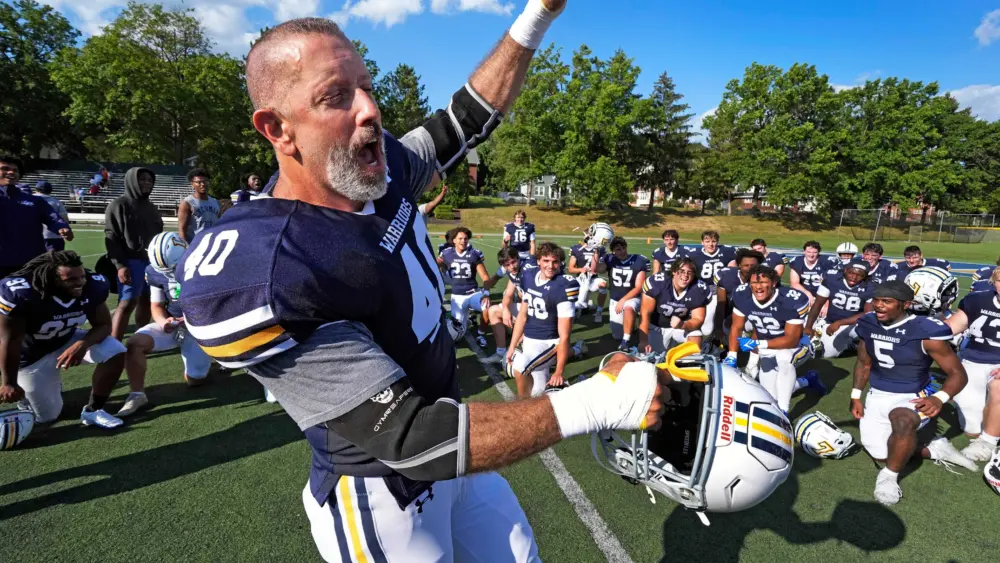 'Now or never': At 58, a Pennsylvania man is tackling his dream of playing college football