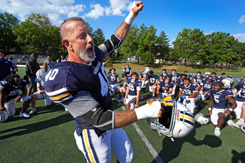 'Now or never': At 58, a Pennsylvania man is tackling his dream of playing college football
