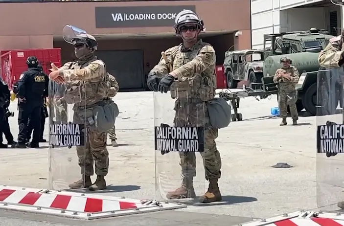 President Trump is sending 300 Cal Guard to Oregon and Newsom says he'll sue