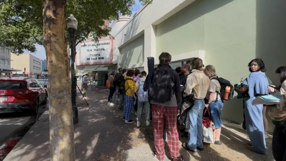 Students camp out for SCAD Film Festival tickets as turnout tops 1,000